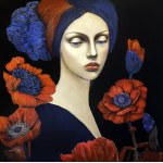 Grazyna Krzeminska, Poppies, 2025