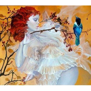 Joanna Heier-Nyirö, Désirs enchantés. Promenade avec l'oiseau bleu, 2024