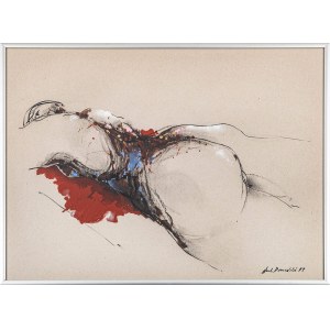 Andrzej Domżalski, Lying Nude, 1989
