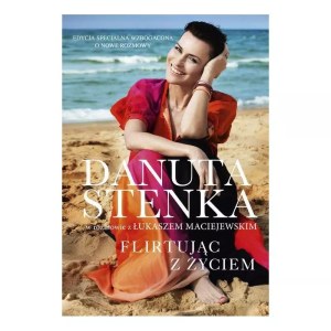 Danuta Stenka, Autographiertes Buch 'Flirten mit dem Leben' - Sonderausgabe angereichert mit neuen Gesprächen, 2018