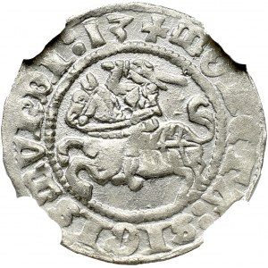 Zygmunt I Stary, Półgrosz 1513, Wilno - :13 NGC MS64