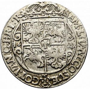 Sigismund III, 18 groschen 1621, Bromberg - PRV MA with 16