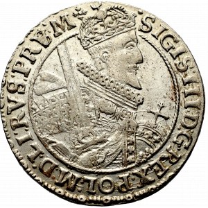 Sigismund III, 18 groschen 1621, Bromberg - PRS/V M