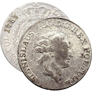 Stanislaus Augustus, 4 groschen 1785 - very rare