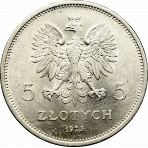 II Republic of Poland, 5 zloty 1928, Warsaw Nike