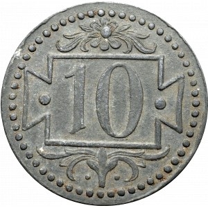 Free city of Danzig, 10 pfennig 1920