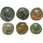 Roman Empire, Lot of 12 sestertii