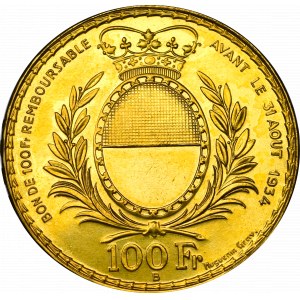 Szwajcaria, 100 Franków 1934