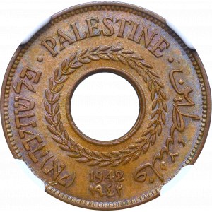 British Palestione, 10 mils 1943