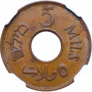 British Palestione, 10 mils 1943