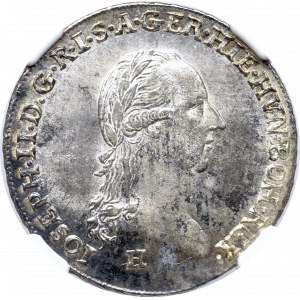 Austria, Franciszek II, 1/4 Talara 1788 -NGC MS64