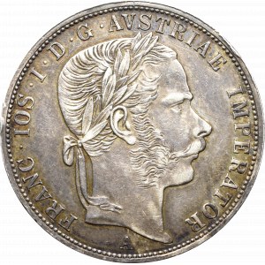 Austria, Franz Joseph, 2 florins 1869
