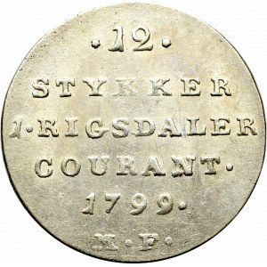 Dänemark ,Christian VII,1/15 Speciedaler 1799