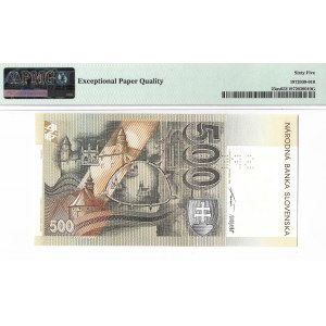 Slovakia, 500 Korun 1993 SPECIMEN
