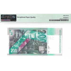 Slovakia, 200 Korun 1995 SPECIMEN
