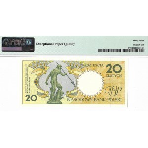 IIIRP, 20 złotych 1990 - C - PMG 67 EPQ