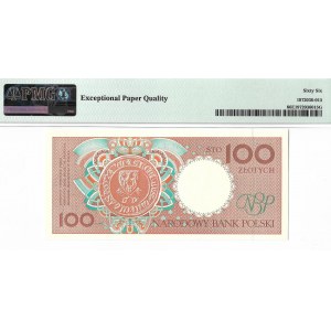 IIIRP, 100 złotych 1990 - A - PMG 66 EPQ