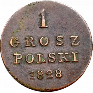 Kingdom of Poland, Nicholas I, 1 groschen 1828 FH