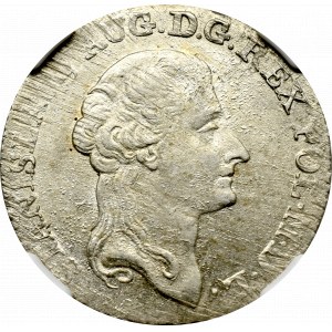 Stanislaus Augustus, Zloty 1792 MV - NGC MS63