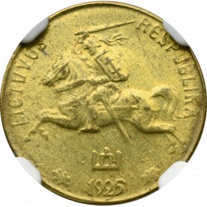 Lithuania, 1 cent 1925 - NGC MS63