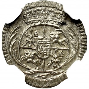 Friedrich August I, Heller 1720 - NGC MS66