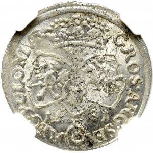 John III Sobieski, 6 groschen 1681, Cracow - NGC MS64