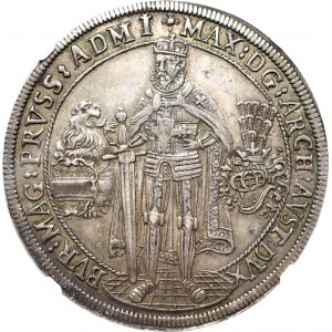 Teutonic Orden, Maximilian I, Thaler 1603 - NGC AU55