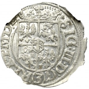 Zygmunt III Waza, Półtorak 1620, Ryga - NGC MS64