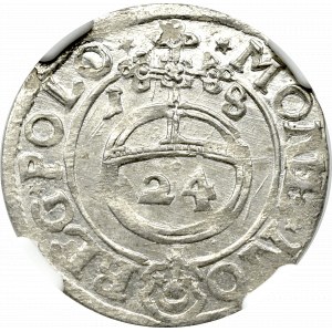 Zygmunt III Waza, Półtorak 1618, Bydgoszcz - NGC MS63