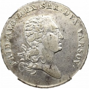 Duchy of Warsaw, Frederick Augustus I, Thaler 1811 - NGC XF