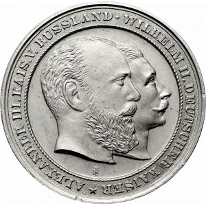 Germany/Russia, Medal of handel treatment 1894