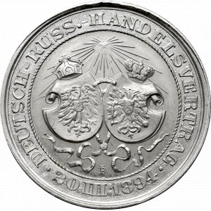 Niemcy/Rosja, Medal umowa handlowa 20 III 1894