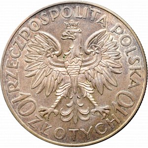 II Rzeczpospolita, 10 złotych 1933 Traugutt