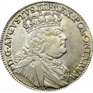 Saxony, Friedrich August II, 18 groschen 1754