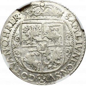 Sigismund III, 18 groschen 1621, Bromberg - NGC AU55