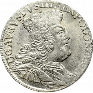Saxony, Friedrich August II, 18 groschen 1756 - PCGS MS63