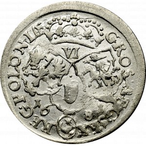 John III Sobieski, 6 groschen 1681, Bromberg