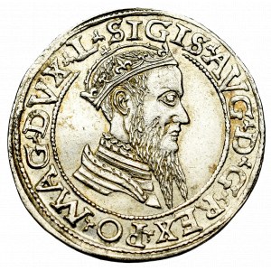 Sigismund II Augustus, 4 groschen 1566, Vilnius - L/LIT