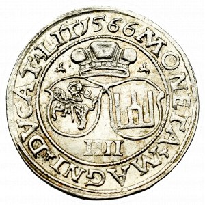 Sigismund II Augustus, 4 groschen 1566, Vilnius - L/LIT