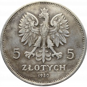 II Republic of Poland, 5 zloty 1930 Nike