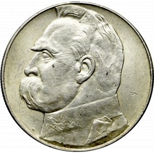 II Rzeczpospolita, 10 złotych 1938 Piłsudski