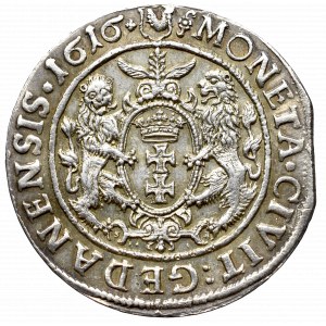 Sigismund III, 18 groschen 1616, Danzig