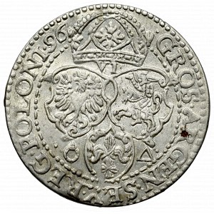 Sigismund III, 6 groschen 1596, Marienburg