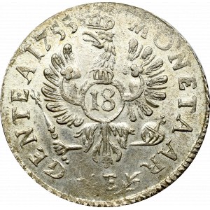 Prusy Książęce, Fryderyk II, Ort 1755, Królewiec