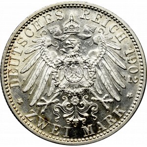 Germany, Badenia, 2 mark 1902