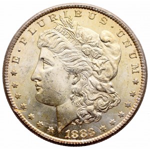 USA, Morgan dolar 1883, Carson City