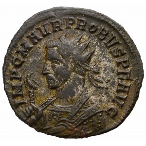 Roman Empire, Probus, Antoninian, Rome - SOLI INVICTO Spread quadriga