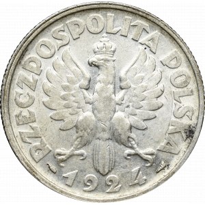 II Republic of Poland, 2 zloty 1924, Paris