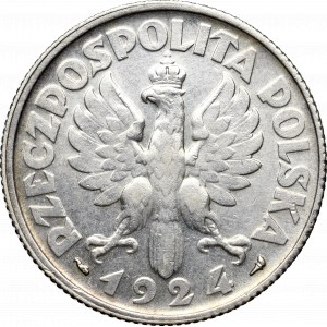 II Republic of Poland, 2 zloty 1924 Paris