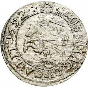 John II Casimir, 1 groschen 1652, Vilnius